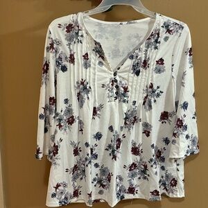 Floral Print Women's Top